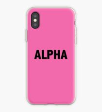 ALPHA iPhone-Hülle & Cover