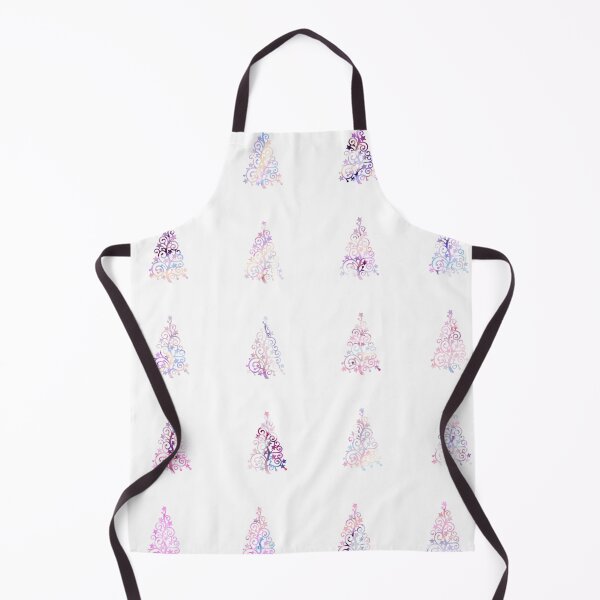 Item preview, Pastel pink Christmas tree set of 20 stickers designed and sold by Glittervamp.