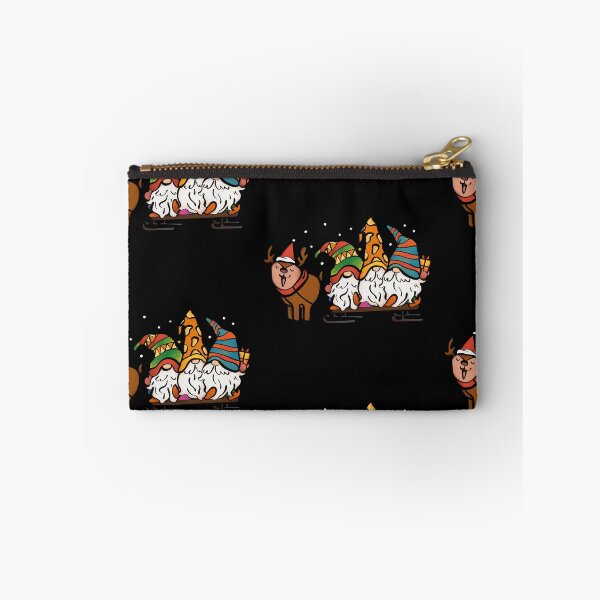 Item preview, dashing through the snow, Gnome's designed and sold by amy greaves.