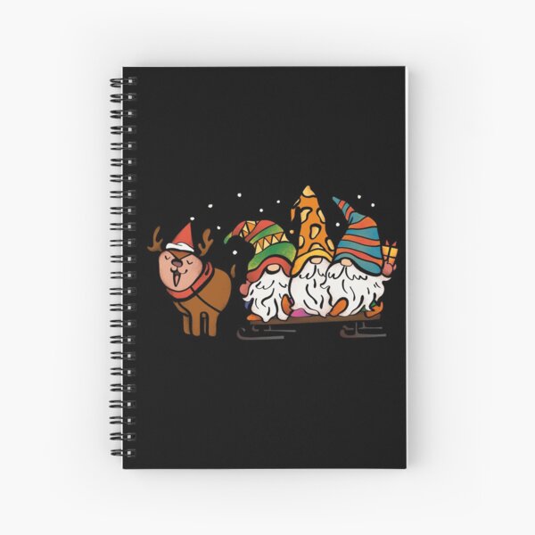 Item preview, dashing through the snow, Gnome's designed and sold by amy greaves.