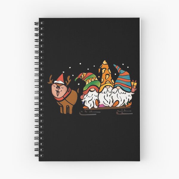 Item preview, dashing through the snow, Gnome's designed and sold by amy greaves.