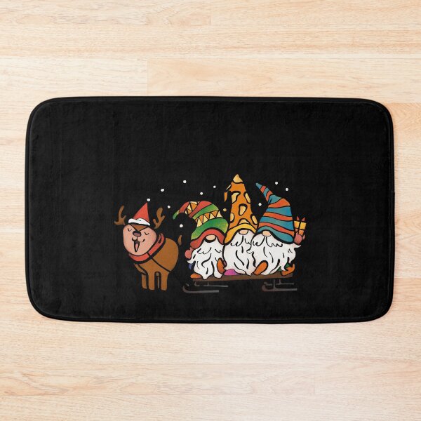 Item preview, dashing through the snow, Gnome's designed and sold by amy greaves.