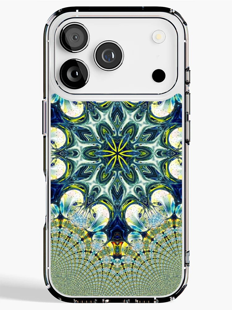 Thumbnail 1 of 5, iPhone Case, Winter Blue Snowflake designed and sold by RAdley21.