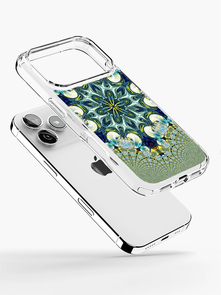 Thumbnail 2 of 5, iPhone Case, Winter Blue Snowflake designed and sold by RAdley21.