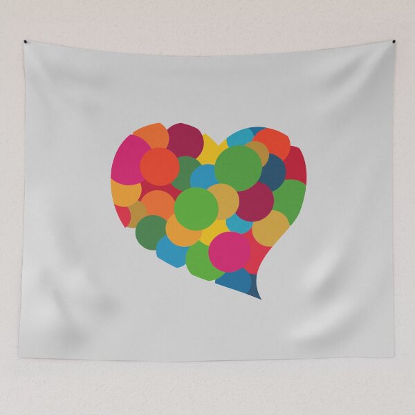Item preview, Loving (17SDGs) Heart - transparent background - 17 Sustainable Development Goals designed and sold by greatnorris.