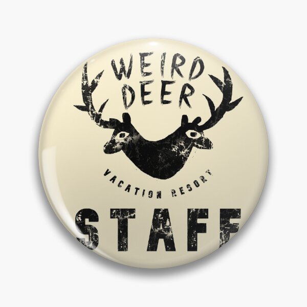 Item preview, Weird Deer Vacation Resort STAFF (Black) designed and sold by gm-w.