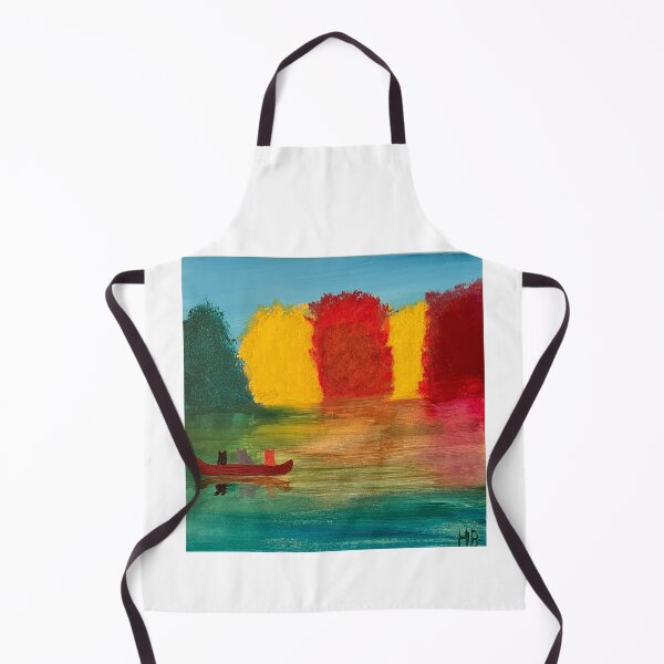 Item preview, Three Cats Canoeing on a Lake designed and sold by catladyjoy.