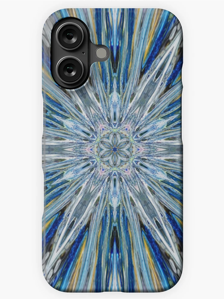 Thumbnail 1 of 4, iPhone Case, Blue Star Snowflake designed and sold by RAdley21.