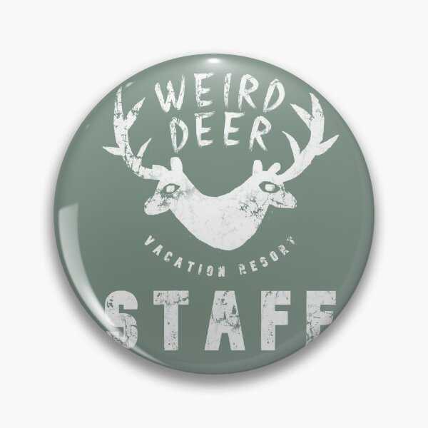 Item preview, Weird Deer Vacation Resort STAFF (White) designed and sold by gm-w.