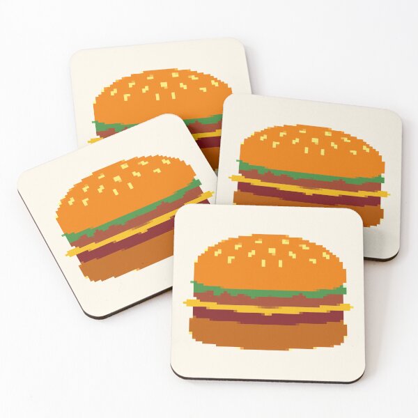 Item preview, Pixel Burger designed and sold by ArtsySaturn.