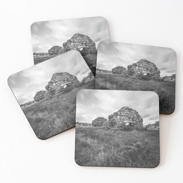 Item preview, Old Barn Ruin (B&W) designed and sold by LluniauDafyddEm.
