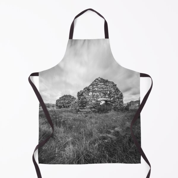Item preview, Old Barn Ruin (B&W) designed and sold by LluniauDafyddEm.