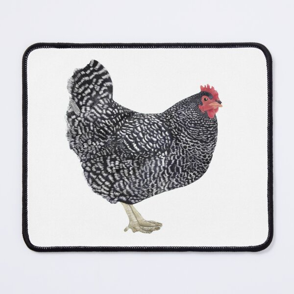 Item preview, Plymouth Rock Hen designed and sold by Wondersofwhimsy.
