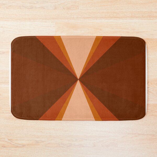 Item preview, Retro Inspired Triangle Design, Autumn Tones #2 designed and sold by bubblyshades.