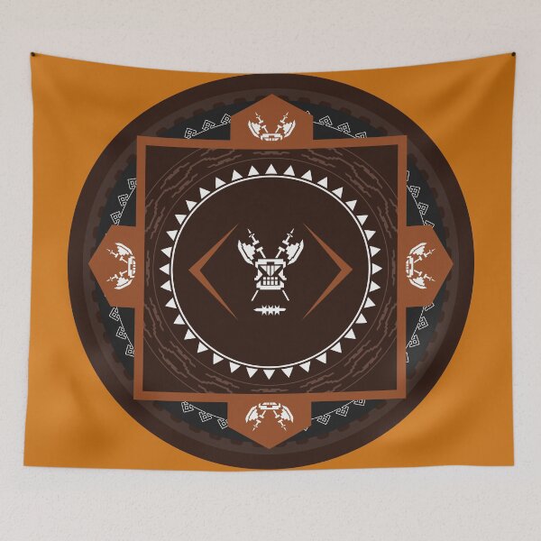 Item preview, Dwarven Carta Mandala - Dragon Age Geometric Art designed and sold by Yannick Toney.
