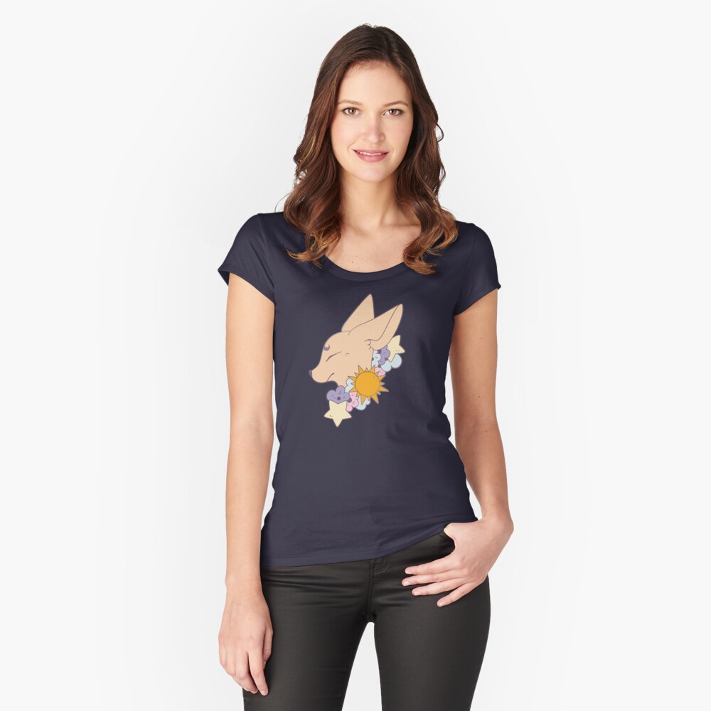 Item preview, Fitted Scoop T-Shirt designed and sold by Sandramartins.
