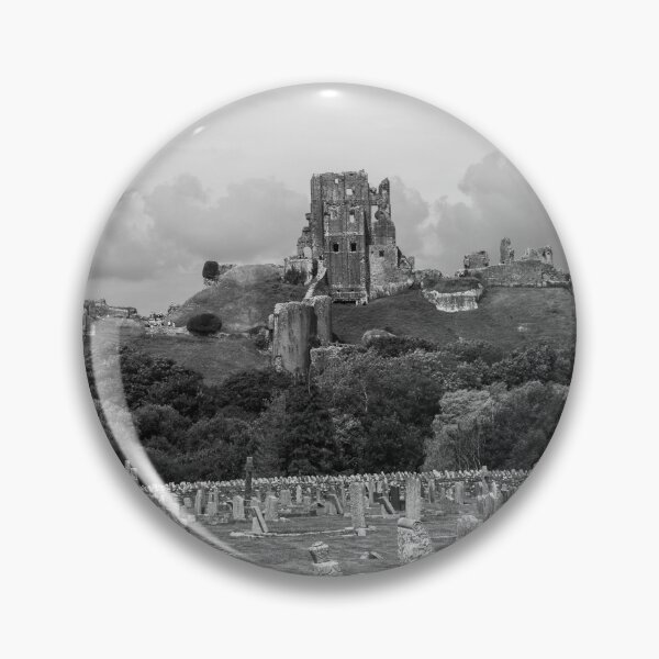 Item preview, Corfe Castle and graveyard designed and sold by cdkphotos.