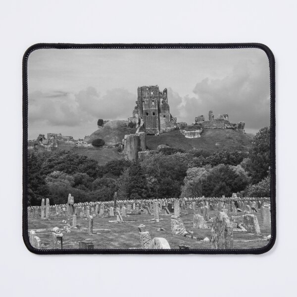 Item preview, Corfe Castle and graveyard designed and sold by cdkphotos.