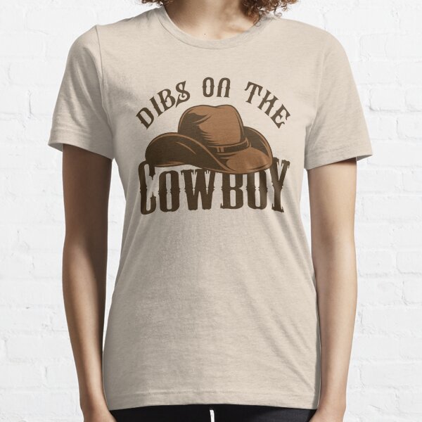 PBR Dibs on the Cowboy Ladies T-Shirt