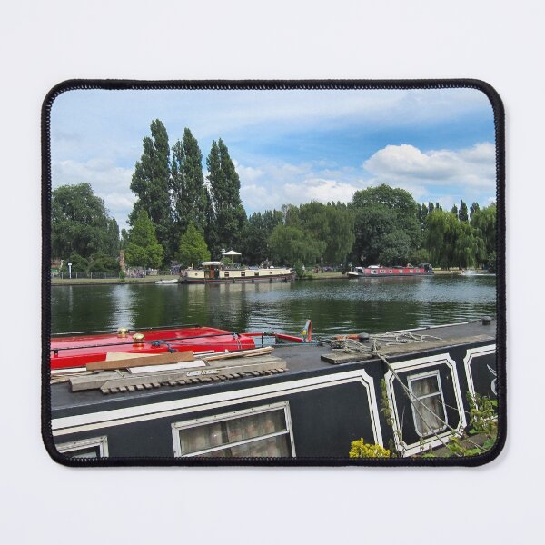 Item preview, Narrowboats on the Thames designed and sold by ronsaunders47.