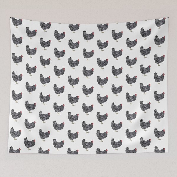 Item preview, Plymouth Rock Hen designed and sold by Wondersofwhimsy.
