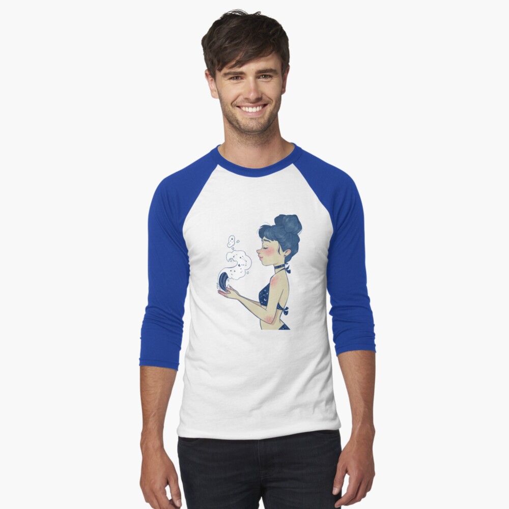 Item preview, Baseball ¾ Sleeve T-Shirt designed and sold by Sandramartins.