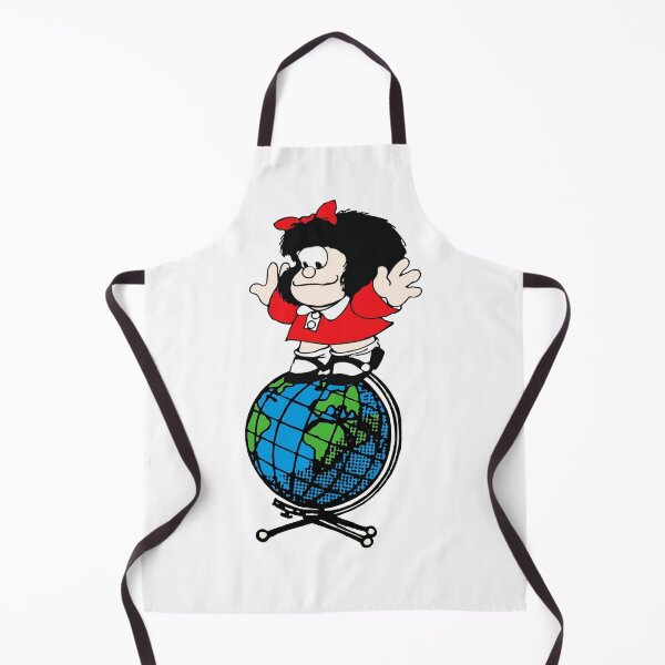 Item preview, mafalda above the world designed and sold by GSunrise.