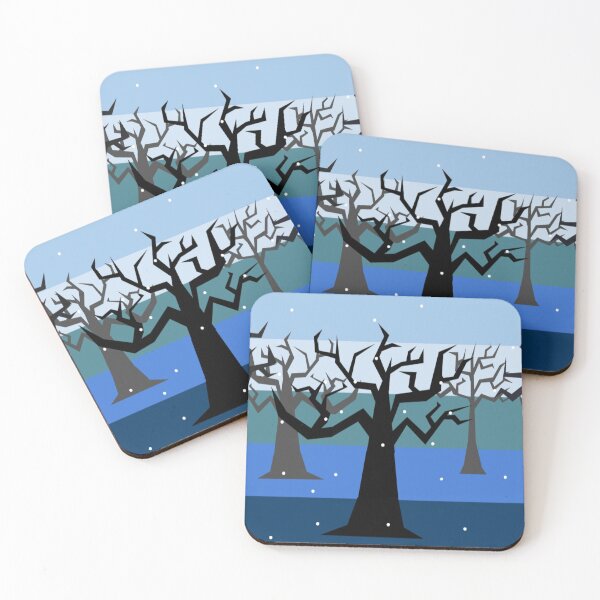 Item preview, WINTRY FOREST - Winter Begins designed and sold by CoraDaffodil.