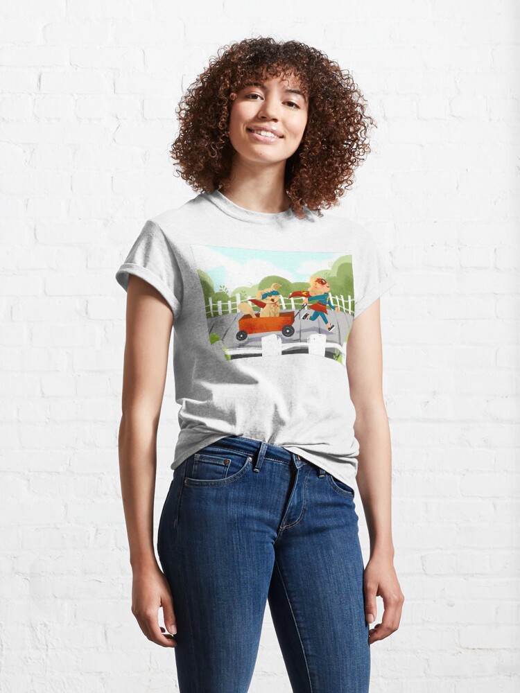 Thumbnail 4 of 7, Classic T-Shirt, Super Hero designed and sold by Sandramartins.
