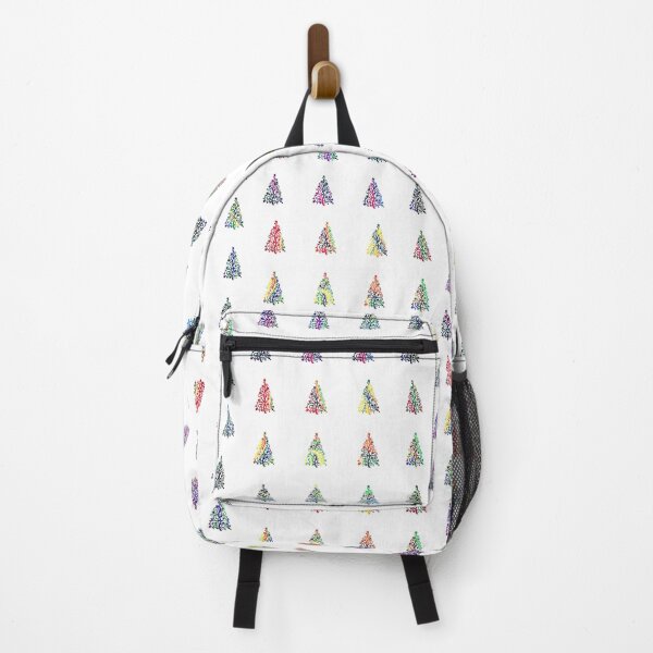 Item preview, Rainbow Christmas tree set of 20 stickers designed and sold by Glittervamp.