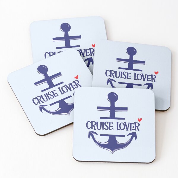 Item preview, blue anchor designed for cruise lover, gift for cruise lover designed and sold by NineJuly.