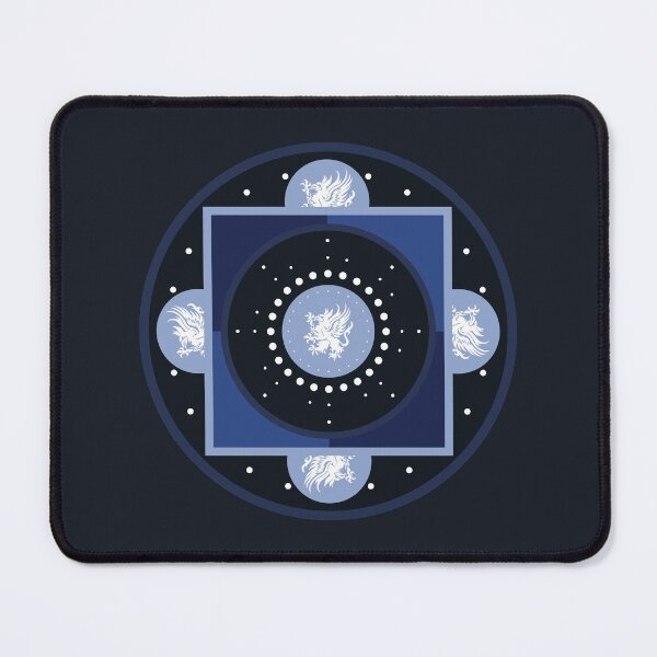 Item preview, Grey Warden Mandala - Dragon Age Geometric Art designed and sold by Yannick Toney.