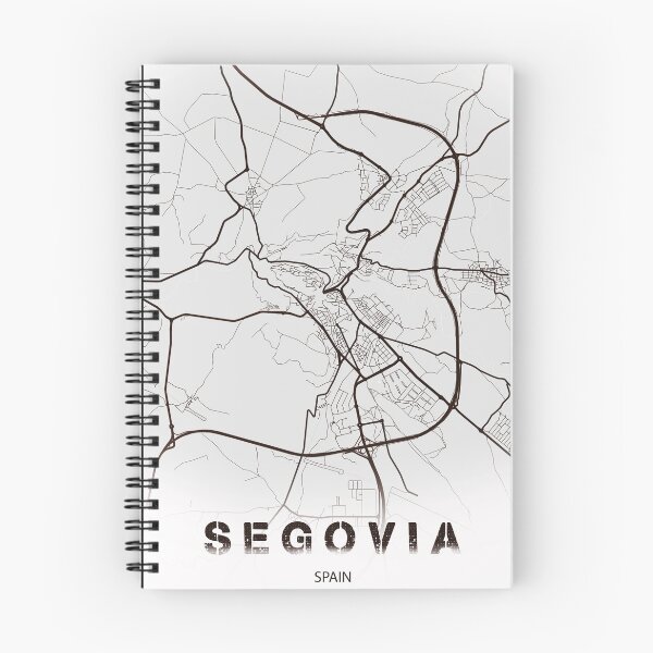 Item preview, Segovia map city designed and sold by PostersProf1.