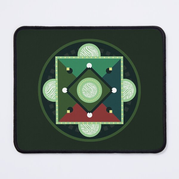 Item preview, Elven Orb Mandala - Dragon Age Geometric Art designed and sold by Yannick Toney.