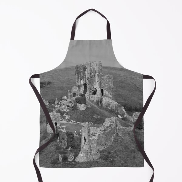 Item preview, Corfe Castle in monochrome designed and sold by cdkphotos.