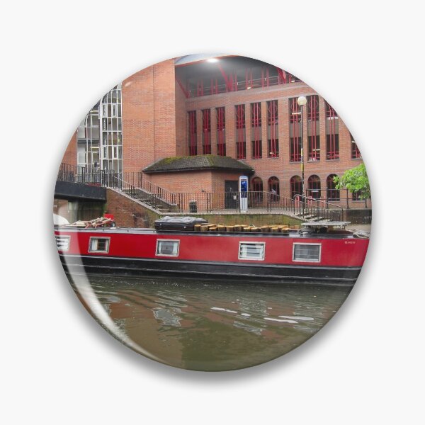 Item preview, Canal boat in the city. designed and sold by ronsaunders47.