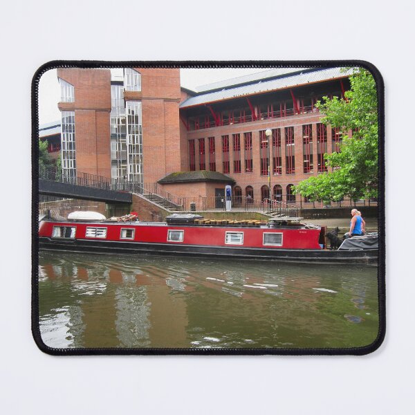 Item preview, Canal boat in the city. designed and sold by ronsaunders47.