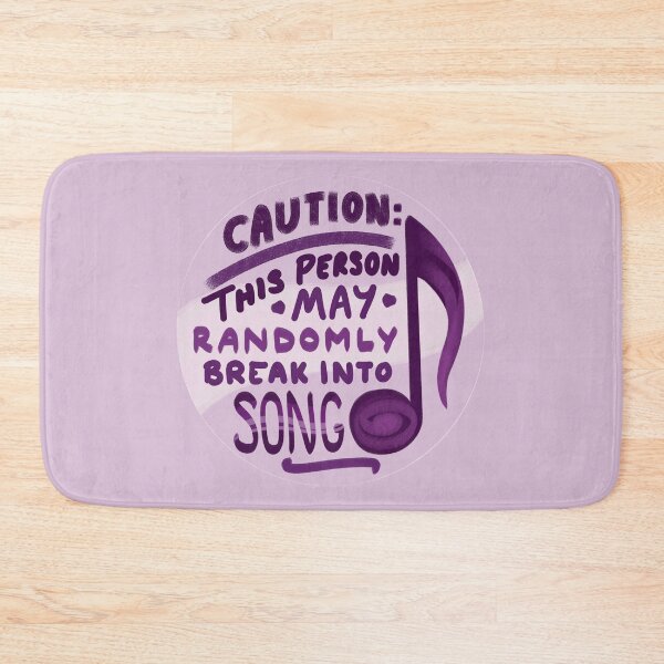 Item preview, Caution: This Person May Randomly Break Into Song designed and sold by redvioletart.