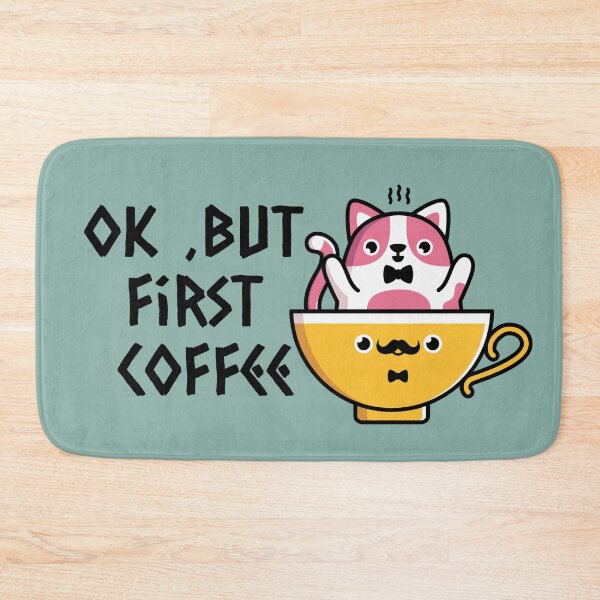 Item preview, Ok , But First Coffee 2 designed and sold by Nesro34.