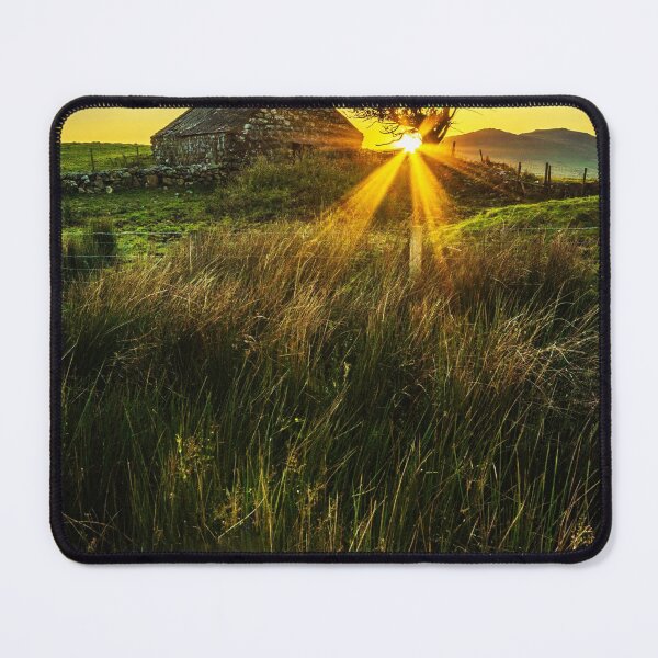Item preview, Old Barn Ruin Sunset designed and sold by LluniauDafyddEm.