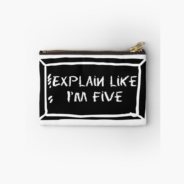 Item preview, Explain Like I'm Five T-Shirt - ELI5 Popular Hashtag Internet Meme designed and sold by Essetino.