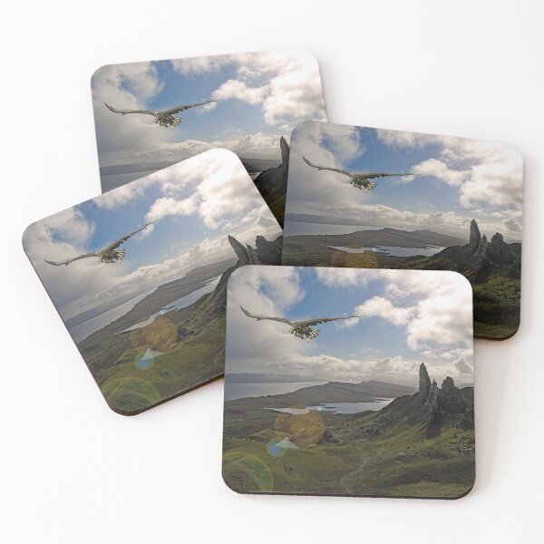 Item preview, Old Man of Storr with Sea Eagle designed and sold by sandysshoots.
