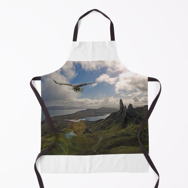 Item preview, Old Man of Storr with Sea Eagle designed and sold by sandysshoots.