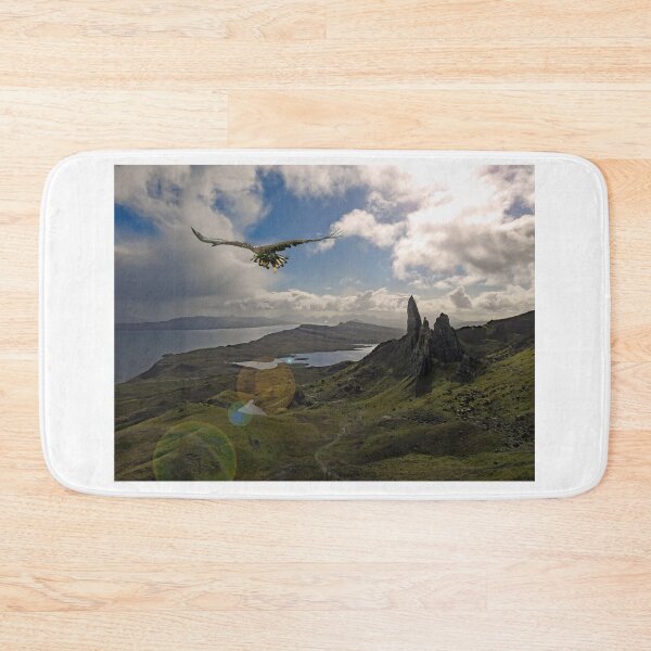 Item preview, Old Man of Storr with Sea Eagle designed and sold by sandysshoots.
