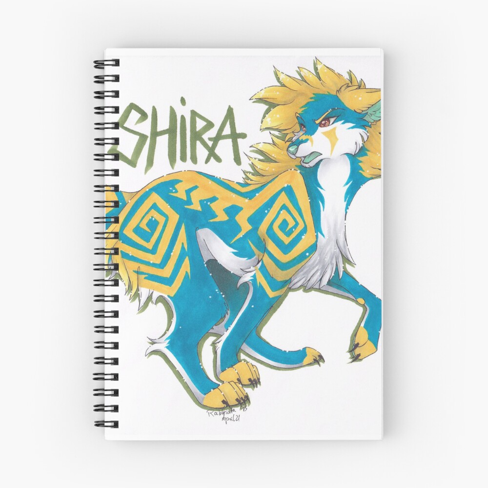 Item preview, Spiral Notebook designed and sold by Rabbiata.