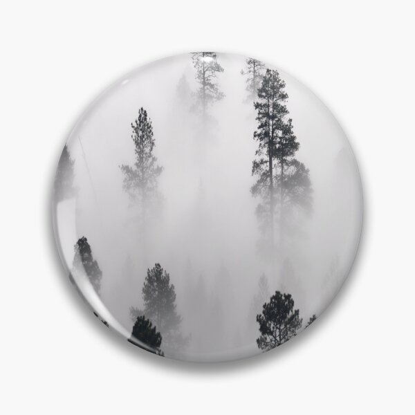 Item preview, Cloudy Snowy Black And White View designed and sold by misskholeta.