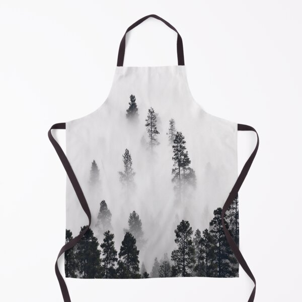 Item preview, Cloudy Snowy Black And White View designed and sold by misskholeta.