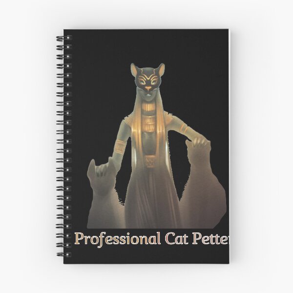 Item preview, Professional Cat Petter - my guilty pleasure is petting cats - egyptian cat god designed and sold by UnseenCreations.