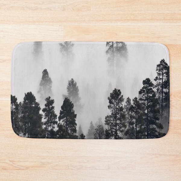 Item preview, Cloudy Snowy Black And White View designed and sold by misskholeta.