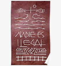 Nadie es ilegal Poster